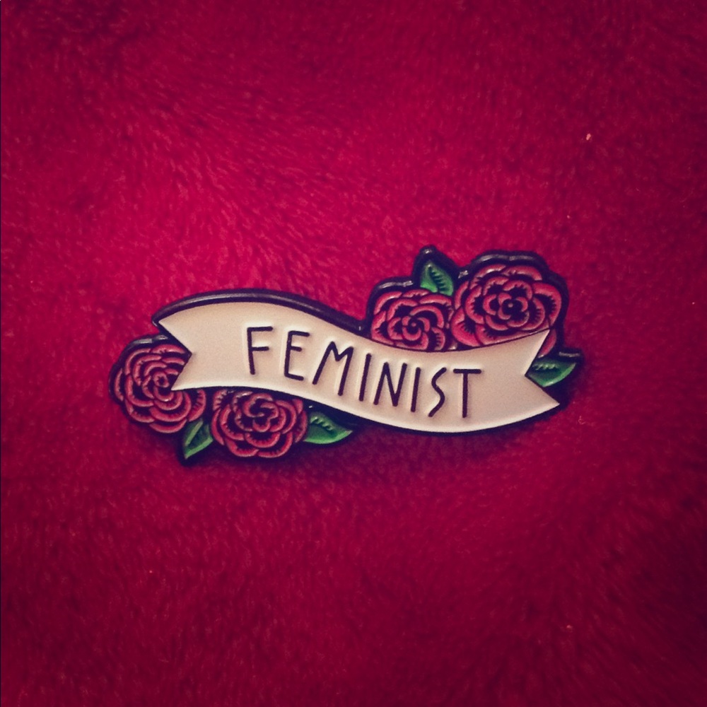 Feminist pin